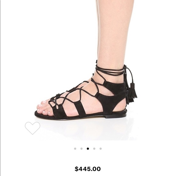 Stuart weitzman Romanesque lace up sandals leather - Picture 4 of 4